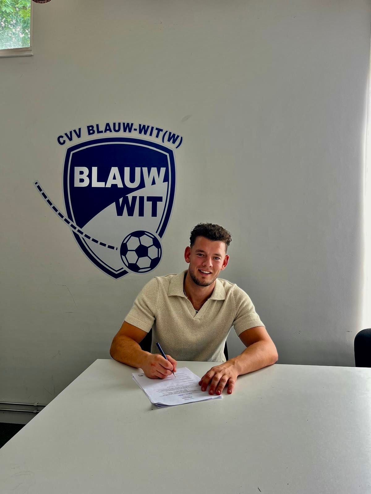 Thijs Hesp nieuwe assistent trainer Blauw-Wit 1