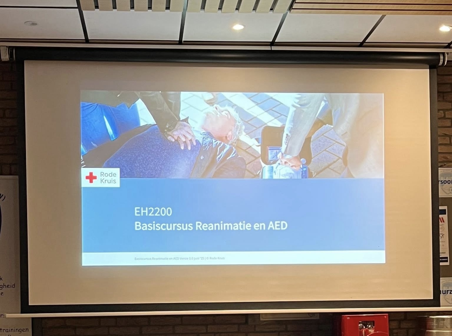 Basiscursus reanimatie en AED