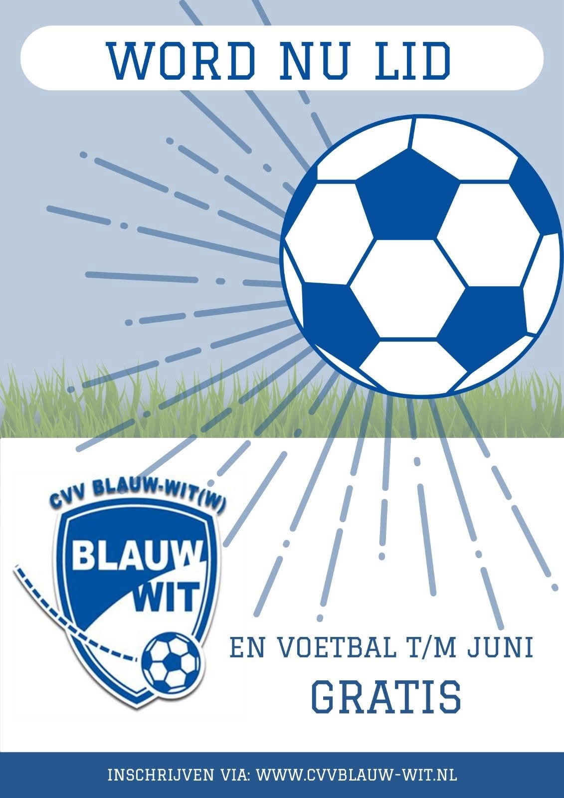 Voetbal kosteloos mee tot het eind van het seizoen!